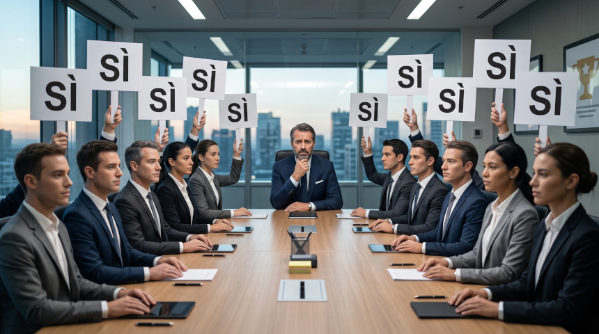 Se nel tuo team nessuno dice mai “no”, hai un problema di leadership